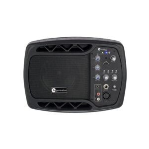 רמקול מוגבר קומפקטי Fun Generation 50W – בלוטות׳, נגן USB, כניסת מיקרופון, EQ 3 ערוצים (יבוא בלעדי)