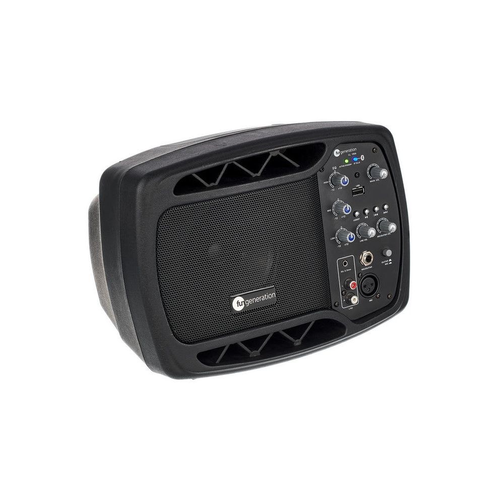 רמקול מוגבר קומפקטי Fun Generation 50W – בלוטות׳, נגן USB, כניסת מיקרופון, EQ 3 ערוצים (יבוא בלעדי) 3 הרמקול הקטן עם הבלוטות׳ – רמקול מוגבר, תמונה 3