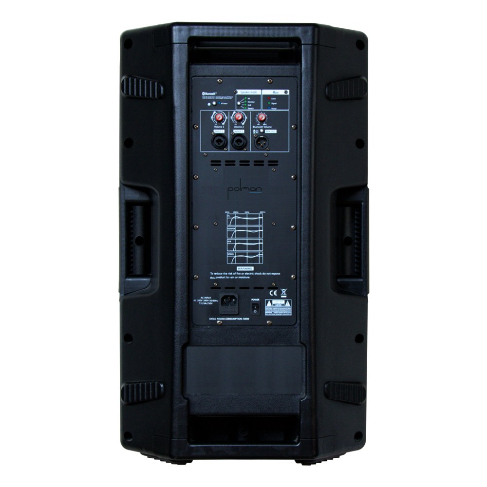 רמקול מוגבר 10 אינץ׳ Polman APJ10AD – Bi-Amp עם 4 מצבי DSP ו-Bluetooth 2 רמקול מוגבר Polman APJ10AD עם וופר 10 אינץ׳ – תמונה 2