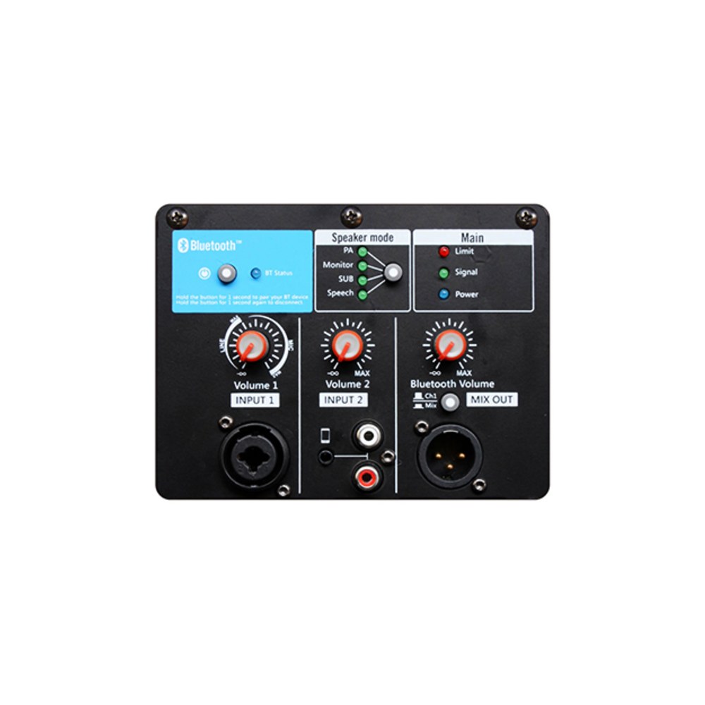 רמקול מוגבר 10 אינץ׳ Polman APJ10AD – Bi-Amp עם 4 מצבי DSP ו-Bluetooth 3 רמקול מוגבר Polman APJ10AD עם וופר 10 אינץ׳ – תמונה 3