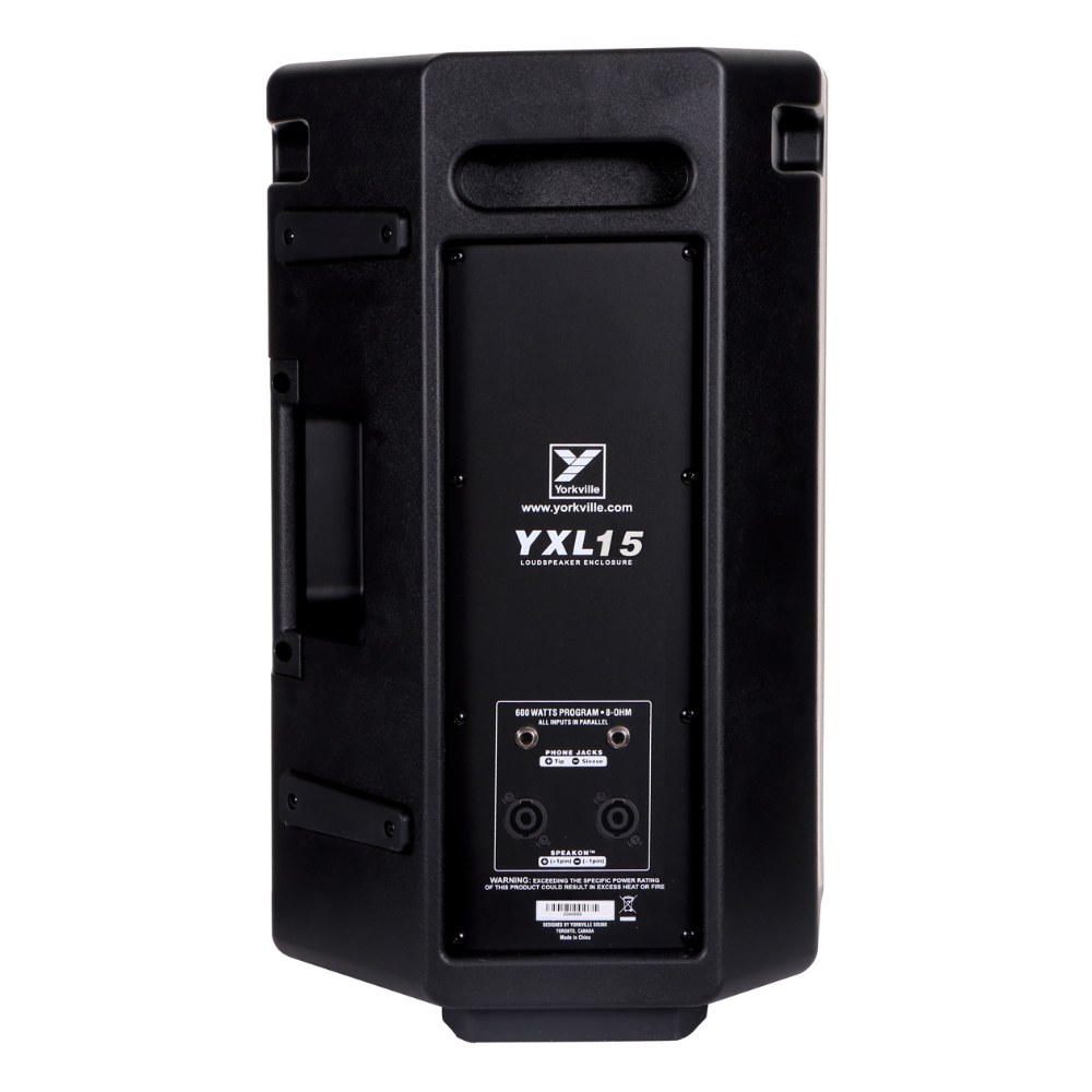 רמקול פסיבי 15 אינץ׳ Yorkville YXL15 – 600W Program, 125dB ופיזור 90x40 מעלות 4 רמקול פסיבי 15 אינץ׳ Yorkville YXL15 – תמונה 4
