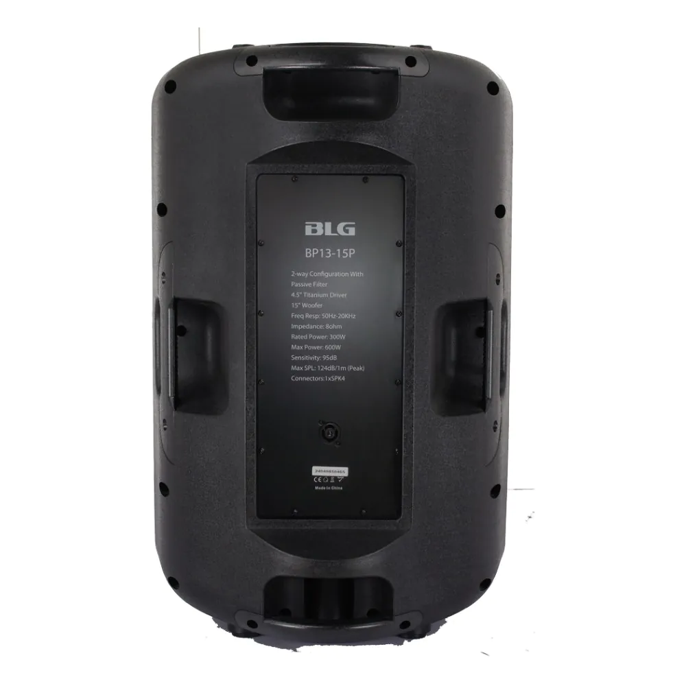 רמקול פסיבי 15 אינץ׳ BLG Audio BP13-15 – 800W (400W RMS) עם כניסת Speakon 2 רמקול פסיבי 15 אינץ׳ BLG Audio BP13-15 – תמונה 2