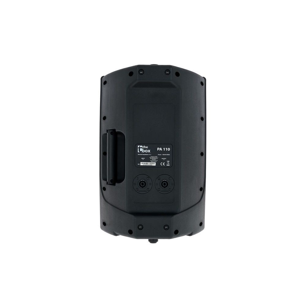 רמקול פסיבי the box PA 110 – 10 אינץ׳ וטוויטר, 250W RMS, 8 אוהם, Speakon כניסה ויציאה, שקע סטנד 4 הפסיבי 10 אינץ׳ PA 110 – רמקול פסיבי, תמונה 4
