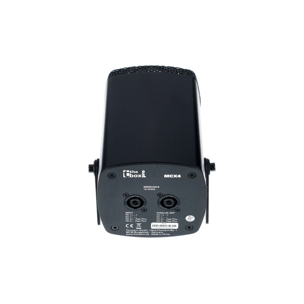 רמקול קואקסיאלי פסיבי the box pro 4 אינץ׳ – 40W RMS, 16 אוהם, 102dB, speakON, מתלה קיר ומעמד 4 רמקול ה-4 אינץ׳ הרב-שימושי – רמקול פסיבי, תמונה 4