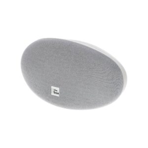 רמקול התקנה קטן the box – 4 אינץ׳ ו-2 טוויטרים, 100W שיא, 8 אוהם, כולל תושבת קיר, לבן