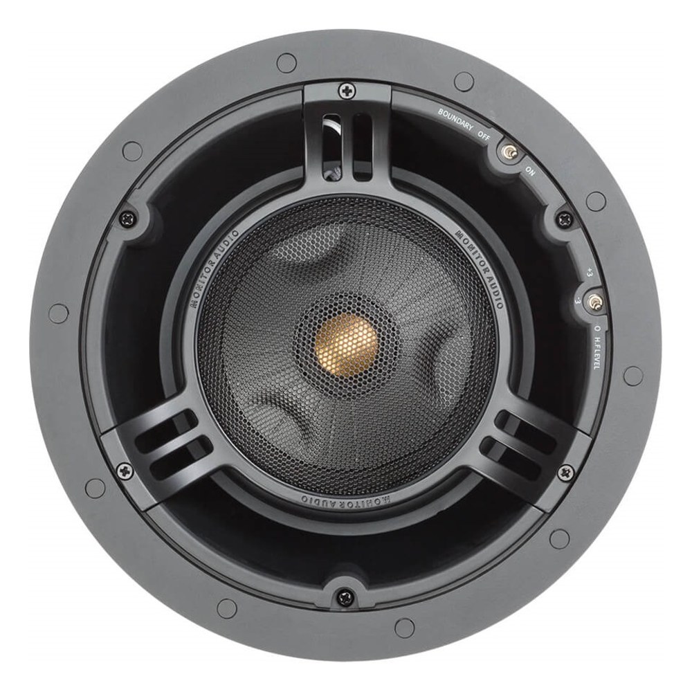 רמקול שקוע עגול 3 דרכים Monitor Audio C265IDC – וופר 6.5 אינץ׳ ו-85W RMS 1 רמקול שקוע עגול Monitor Audio C265IDC עם גריל אלומיניום