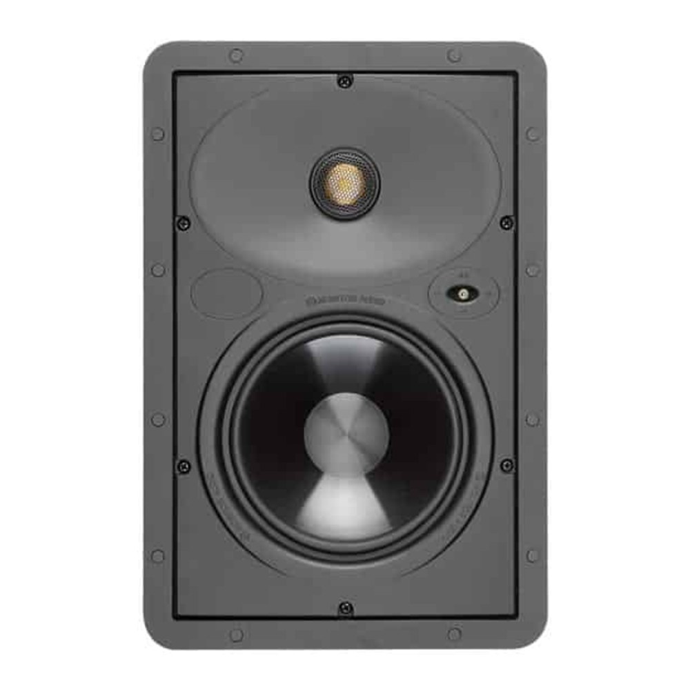 רמקול שקוע לקיר Monitor Audio W165 – יחידת בס MMP II בקוטר 6.5 אינץ׳ וטוויטר מתכוונן 1 רמקול שקוע מלבני Monitor Audio W165