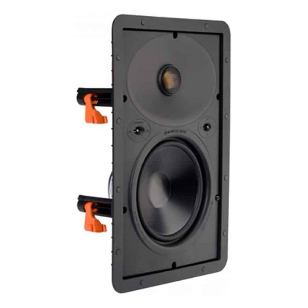 רמקול שקוע לקיר Monitor Audio W265 – יחידת בס C-CAM בקוטר 6.5 אינץ׳ ו-65W 2 רמקול שקוע מלבני Monitor Audio W265 עם גריל אלומיניום – תמונה 2