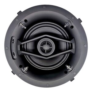 רמקול שקוע תקרה Polman Smart-825 – 8 אינץ׳, 220W עם טוויטר מתכוונן והתקנה מהירה