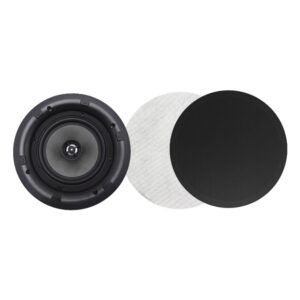 רמקול שקוע תקרה Polman Sonova-651 – 6.5 אינץ׳, 130W עם בס מחוזק וגריל מגנטי