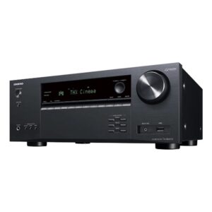 רסיבר קולנוע ביתי 7.2 ערוצים Onkyo TX-NR6100 – Dolby Atmos, HDMI 2.1 ו-8K
