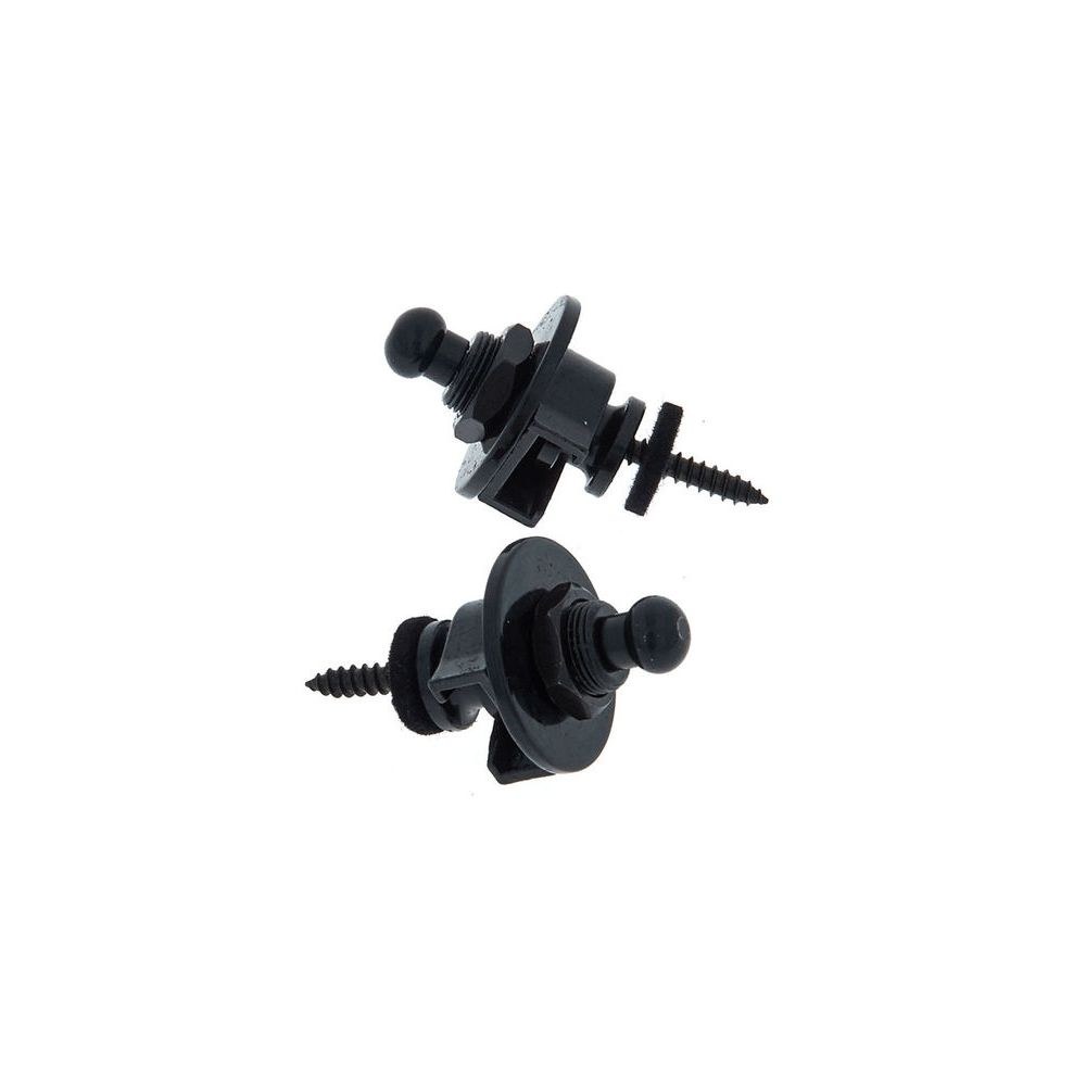 נעלי רצועה לגיטרה ובס Harley Benton – זוג, מסתובבים 360°, שחור (יבוא בלעדי) 1 נעלי רצועה לגיטרה ובס Harley Benton – זוג, מסתובבים 360°, שחור