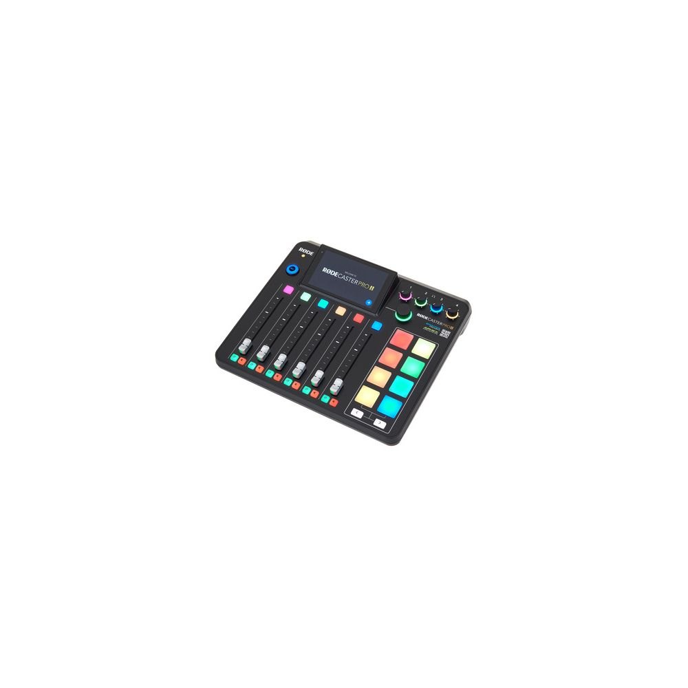 מקליט נייד Rode Rodecaster Pro II 1 מקליט נייד Rode Rodecaster Pro II