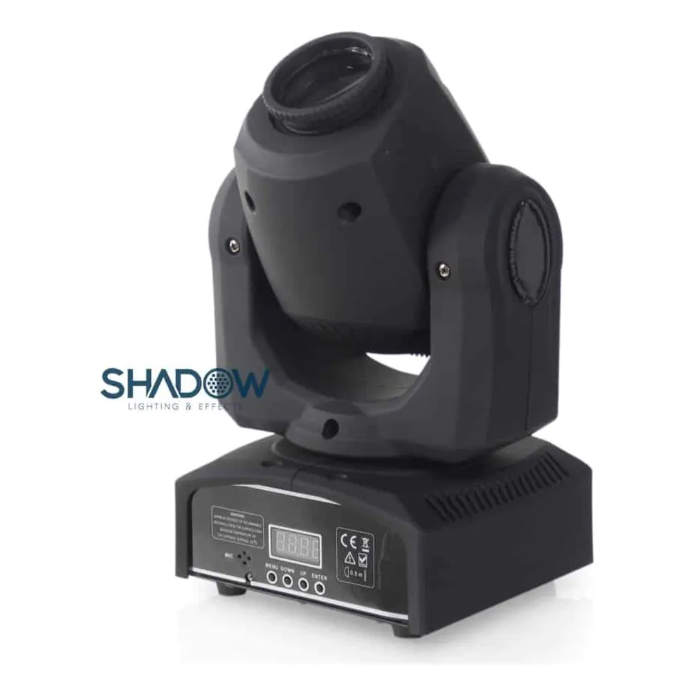 פנס ראש נע Shadow SPOT-60W – ספוט לד 60W עם 7 צבעים ולבן ושליטת DMX 4 פנס ראש נע Shadow SPOT-60W ספוט לד – תמונה 4