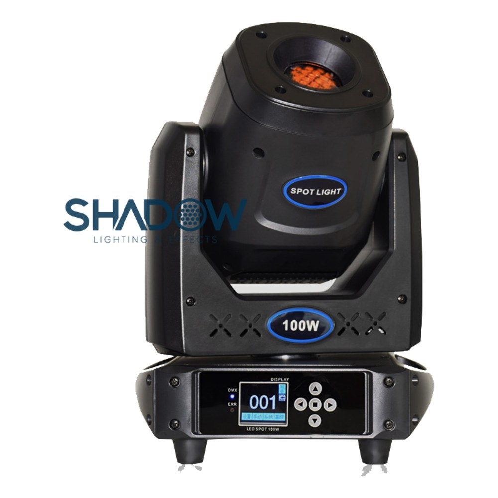 פנס ראש נע Shadow SPOT-BEAM 100W – לד 100W עם 2 גלגלי גובו ופריזמה 3 פנס ראש נע Shadow SPOT-BEAM 100W לד – תמונה 3