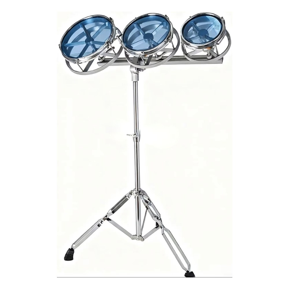 סט רוטו-טום 6+8+10 אינץ׳ Koala Drums YWCT-810 – מסגרת אלומיניום וסטנד חצובה 1 סט רוטו-טום 6+8+10 אינץ׳ Koala Drums YWCT-810 עם סטנד חצובה