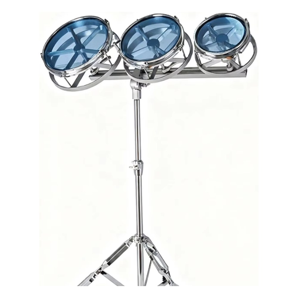 סט רוטו-טום 6+8+10 אינץ׳ Koala Drums YWCT-810 – מסגרת אלומיניום וסטנד חצובה 5 סט רוטו-טום 6+8+10 אינץ׳ Koala Drums YWCT-810 עם סטנד חצובה – תמונה 5