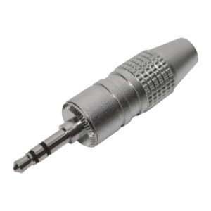 תקע 3.5 מ״מ סטריאו עם מגן הלחמה – Roxtone 2571 (מארז 4 יח׳)