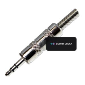 תקע 3.5 מ״מ סטריאו – Roxtone AC2570 (מארז 4 יח׳)