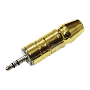 תקע 3.5 מ״מ סטריאו מוזהב – Roxtone AC2573 (מארז 4 יח׳)
