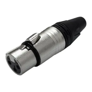 מחבר XLR נקבה – Roxtone D48 (מארז 4 יח׳)