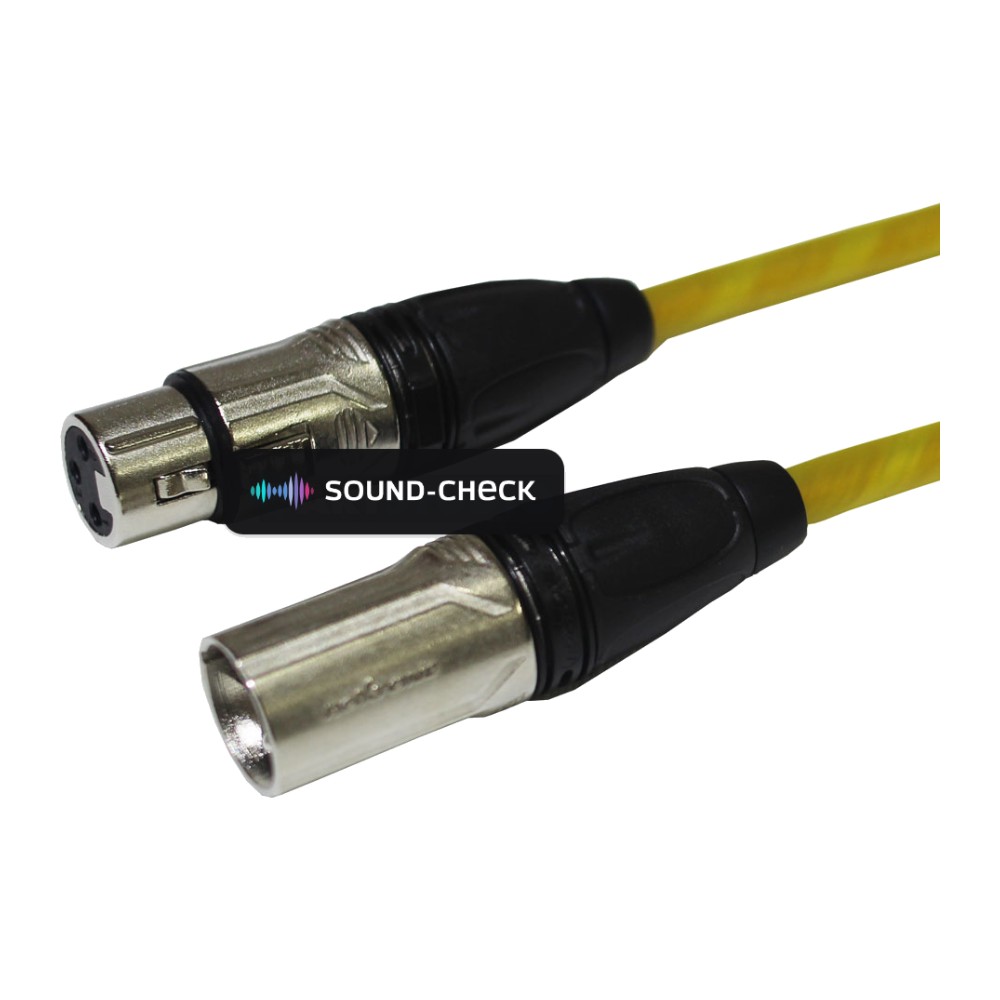 כבל XLR למיקרופון 5 מטר צהוב – Roxtone DMXX080L5-Y 1 כבל XLR למיקרופון 5 מטר צהוב – Roxtone DMXX080L5-Y