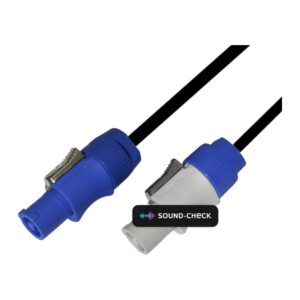 כבל Powercon לשרשור (Link) 2 מטר – Roxtone P.CON Link