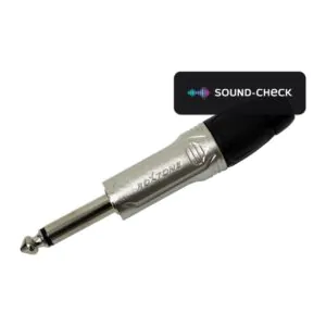 תקע PL 6.3 מ״מ מונו איכותי – Roxtone RJ2P-NN (מארז 4 יח׳)
