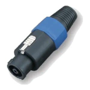מחבר Speakon לכבל – Roxtone RP002 (מארז 2 יח׳)