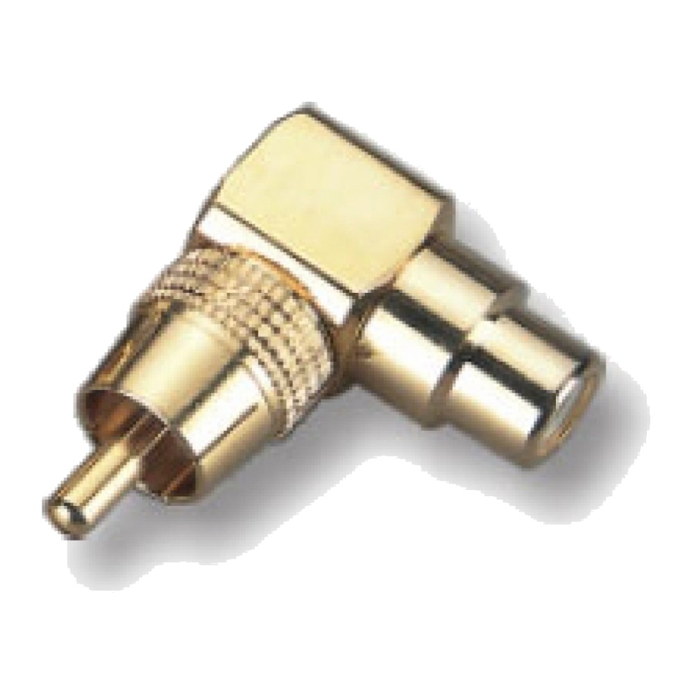 מתאם RCA בזווית 90° – Roxtone RR032MF (מארז 2 יח׳) 1 מתאם RCA בזווית 90° – Roxtone RR032MF (מארז 2 יח׳)