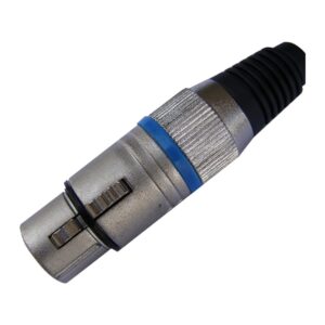 מחבר XLR נקבה להלחמה – Roxtone RX011F (מארז 2 יח׳)
