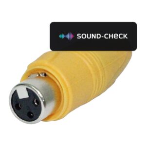 מחבר XLR נקבה מוגן מים – Roxtone RX082F-WP (מארז 4 יח׳)