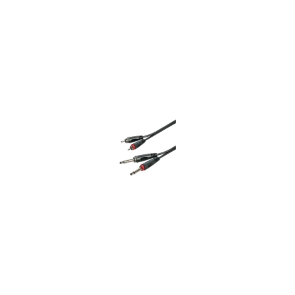 כבל 2×RCA ל-2×PL 3 מטר – Roxtone SACC150L3 3 כבל 2×RCA ל-2×PL 3 מטר – Roxtone SACC150L3 – תמונה 2