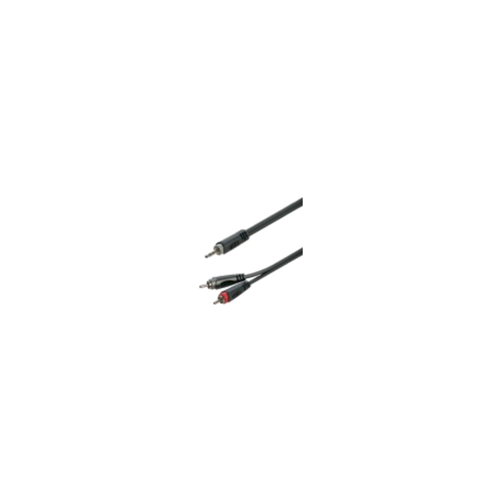כבל 3.5 מ״מ ל-2×RCA 3 מטר – Roxtone SAYC150L3 3 כבל 3.5 מ״מ ל-2×RCA 3 מטר – Roxtone SAYC150L3 – תמונה 2