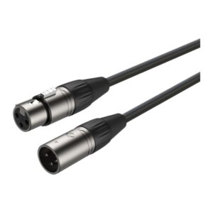 כבל DMX לתאורה 1 מטר – Roxtone SDXX100L1