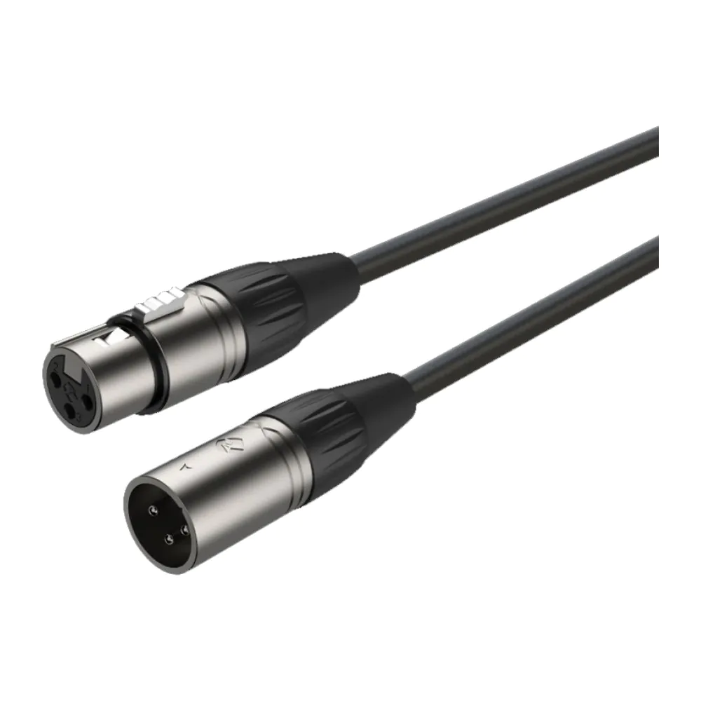 כבל DMX לתאורה 10 מטר – Roxtone SDXX100L10 1 כבל DMX לתאורה 10 מטר – Roxtone SDXX100L10