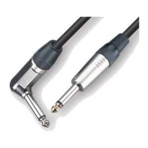 כבל PL לגיטרה עם תקע בזווית 3 מטר – Roxtone SGJJ110L3
