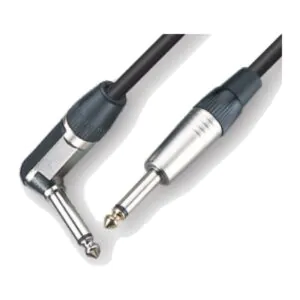 כבל PL לגיטרה עם תקע בזווית 5 מטר – Roxtone SGJJ110L5