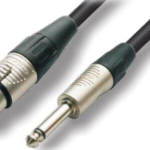 כבל XLR נקבה ל-PL מונו 3 מטר – Roxtone SMXJ210L3