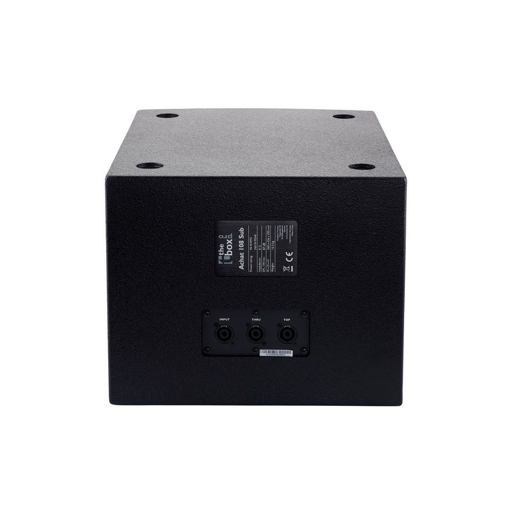 סאב וופר פסיבי קומפקטי the box pro Achat 108 Sub – 8 אינץ׳, 100W RMS, מפריד תדרים מובנה 4 הסאב הפסיבי Achat 108 – סאב וופר פסיבי, תמונה 4