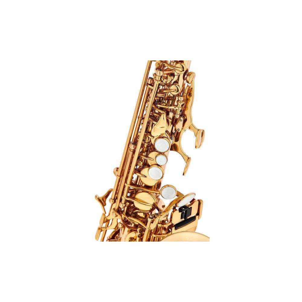 סקסופון סופרן מעוקל Startone ב-Bb – גוף פליז, מפתח F# גבוה, כולל נרתיק ופומית (יבוא בלעדי) 7 הסופרן המעוקל של Startone – סקסופון סופרן מעוקל, תמונה 7