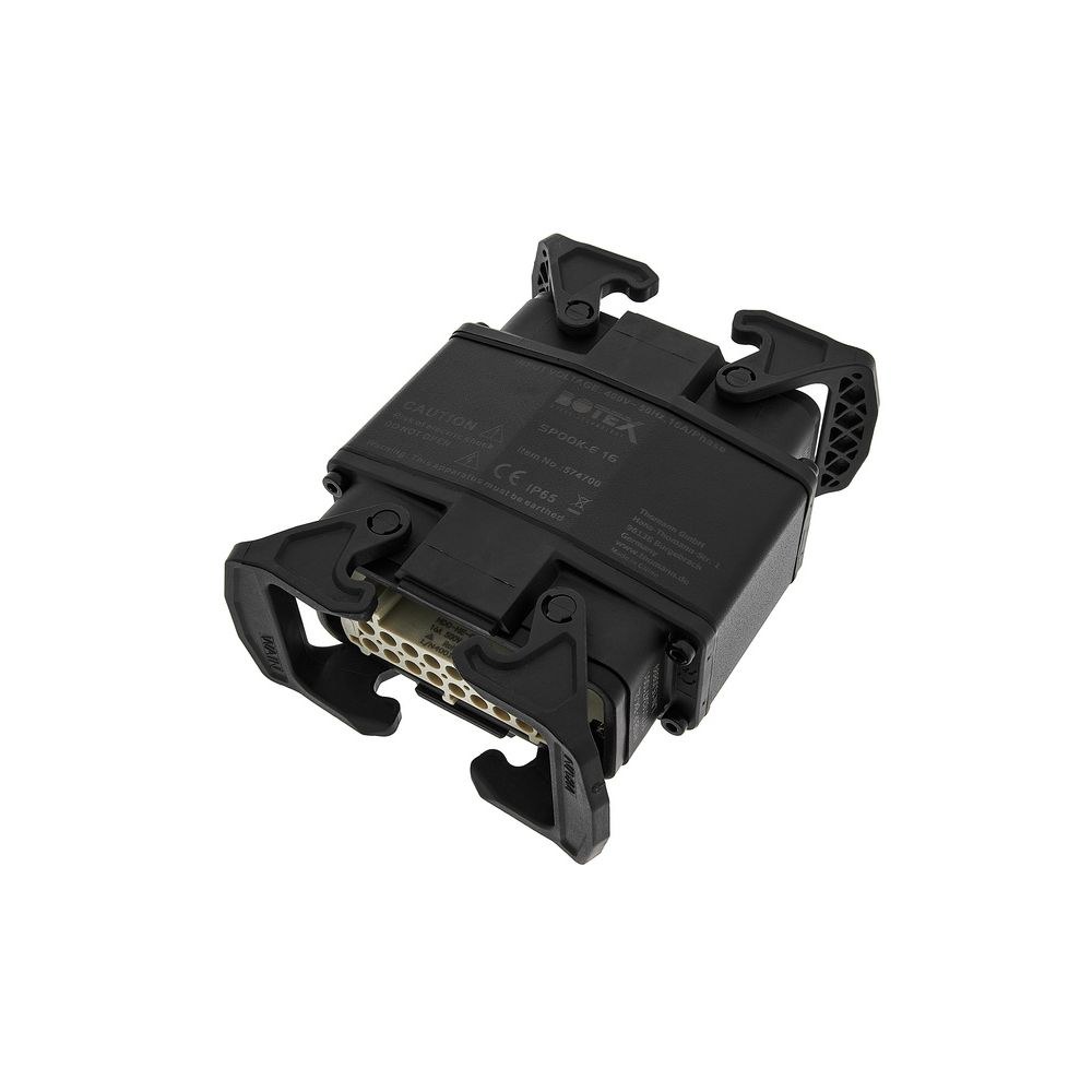 מחבר צימוד HAN16 עמיד למים Botex – זכר/נקבה, IP65, תפסנים נשלפים, לכבלי מולטי ובקרת מנועים 6 מחבר הצימוד ל-HAN16 – מחבר צימוד HAN16, תמונה 6
