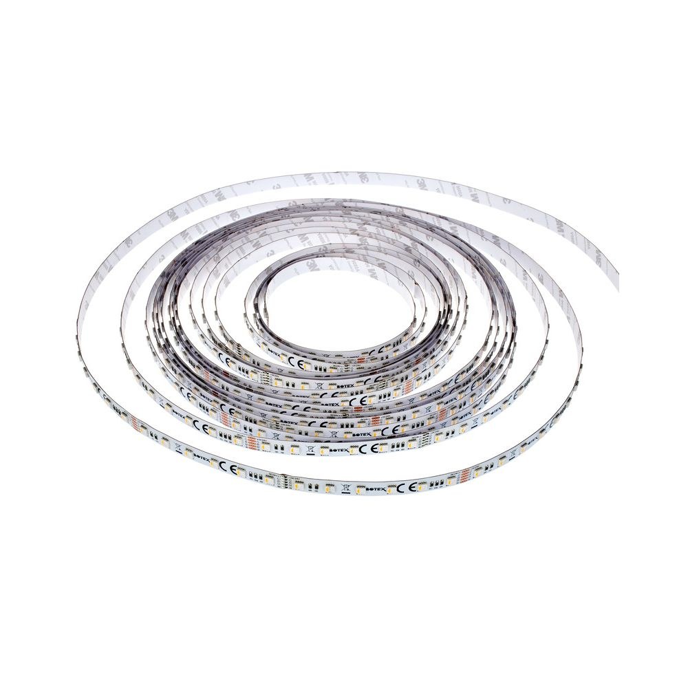 פס לד RGBWW Botex באורך 10 מ׳ – 24V, 60 לדים למטר, דבק עצמי, חיתוך כל 10 ס״מ, להתקנה קבועה 2 פס הלד RGBWW של 10 מטר – פס לד, תמונה 2