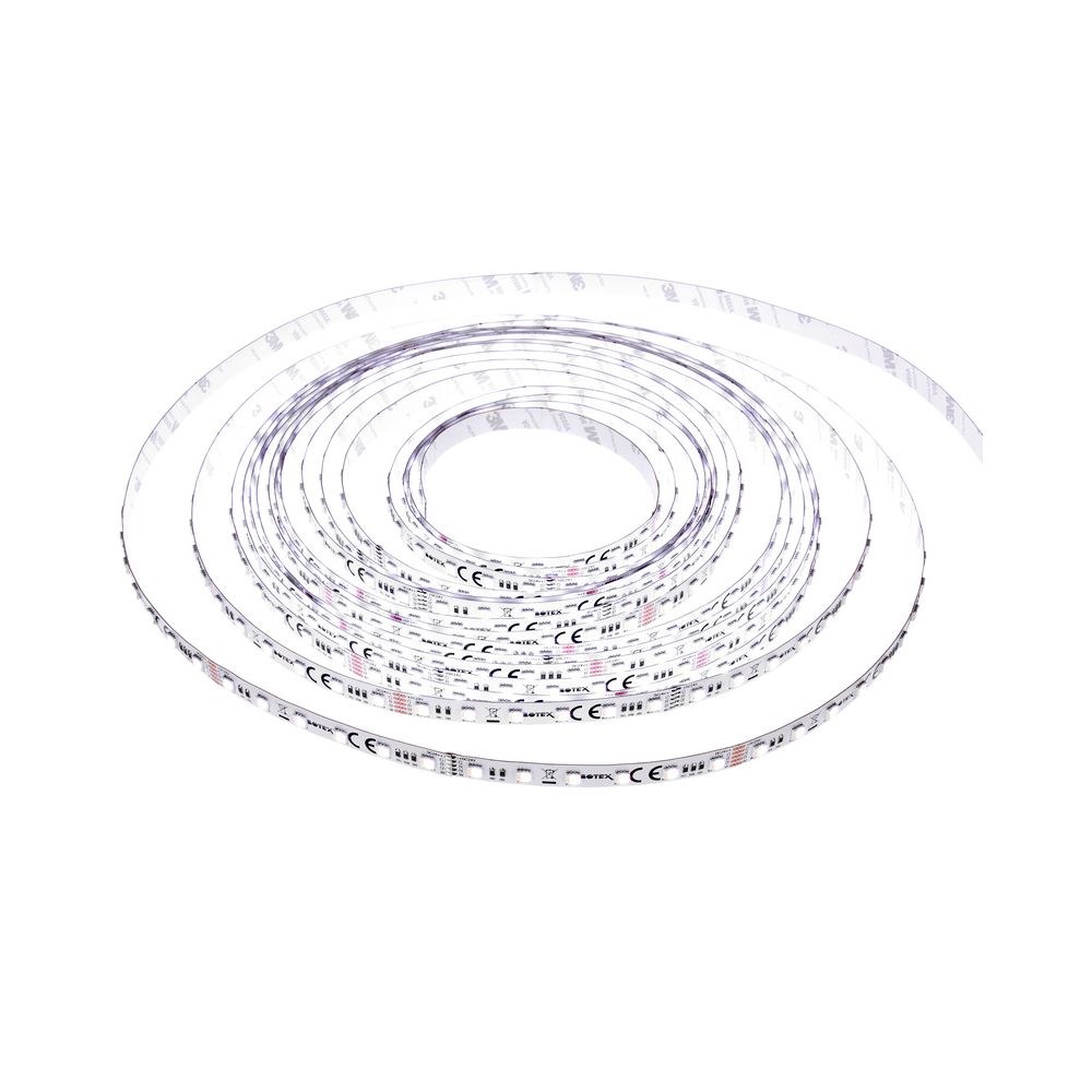 פס לד RGBWW Botex באורך 10 מ׳ – 24V, 60 לדים למטר, דבק עצמי, חיתוך כל 10 ס״מ, להתקנה קבועה 3 פס הלד RGBWW של 10 מטר – פס לד, תמונה 3