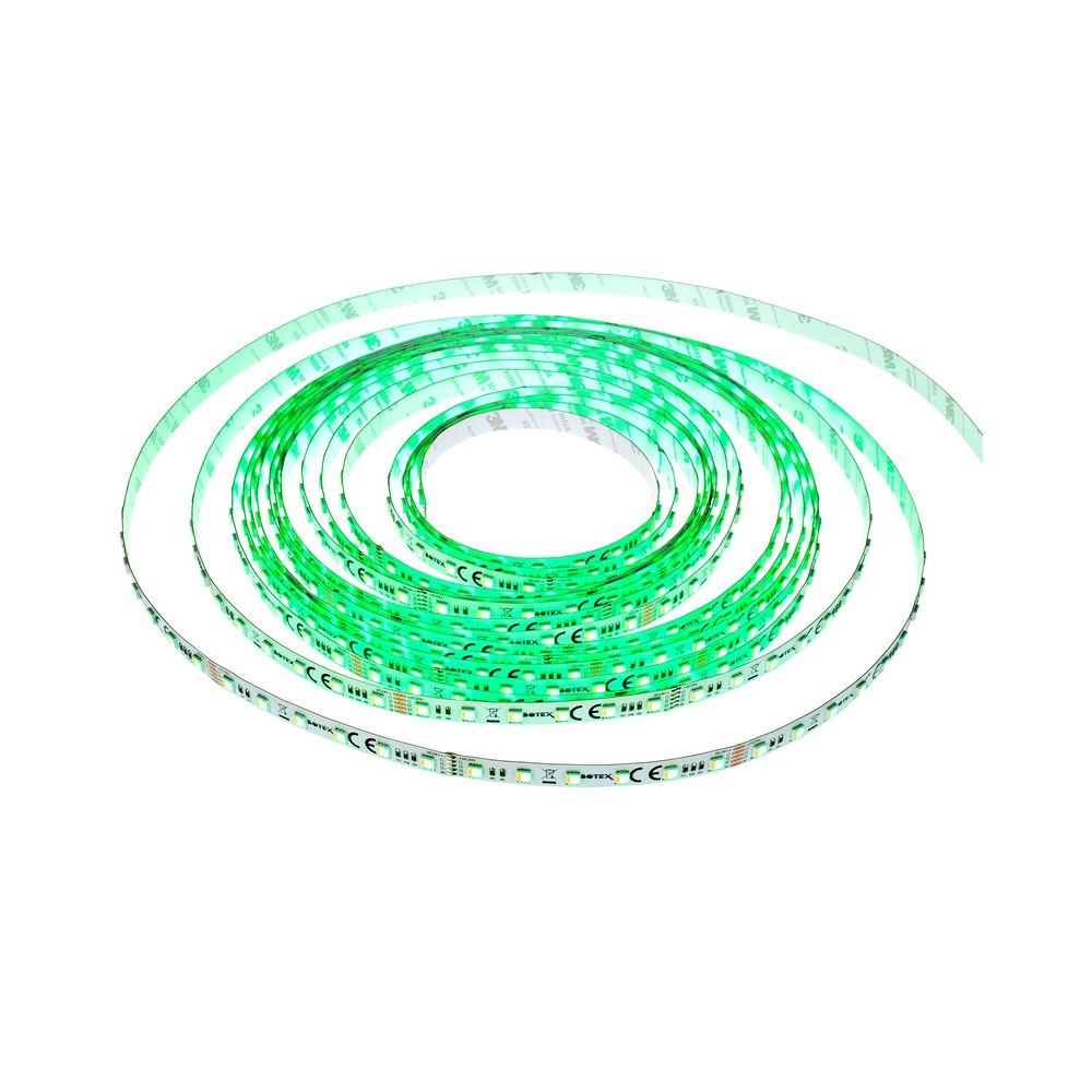 פס לד RGBWW Botex באורך 10 מ׳ – 24V, 60 לדים למטר, דבק עצמי, חיתוך כל 10 ס״מ, להתקנה קבועה 5 פס הלד RGBWW של 10 מטר – פס לד, תמונה 5