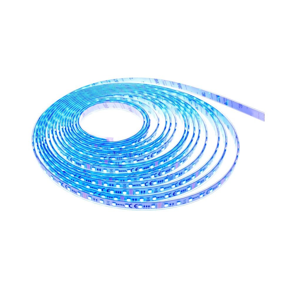 פס לד RGBWW עמיד למים Botex באורך 10 מ׳ – IP65, צינור סיליקון, 24V, 60 לדים למטר 4 פס הלד העמיד של 10 מטר – פס לד, תמונה 4