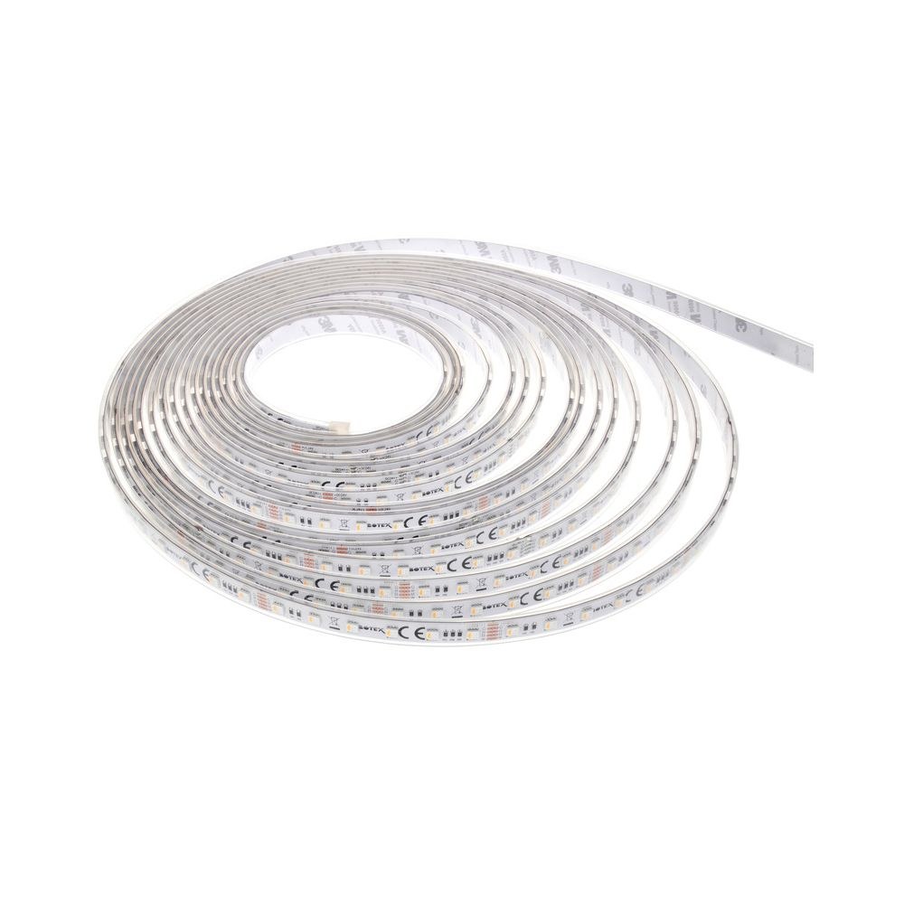 פס לד RGBWW עמיד למים Botex באורך 10 מ׳ – IP65, צינור סיליקון, 24V, 60 לדים למטר 5 פס הלד העמיד של 10 מטר – פס לד, תמונה 5