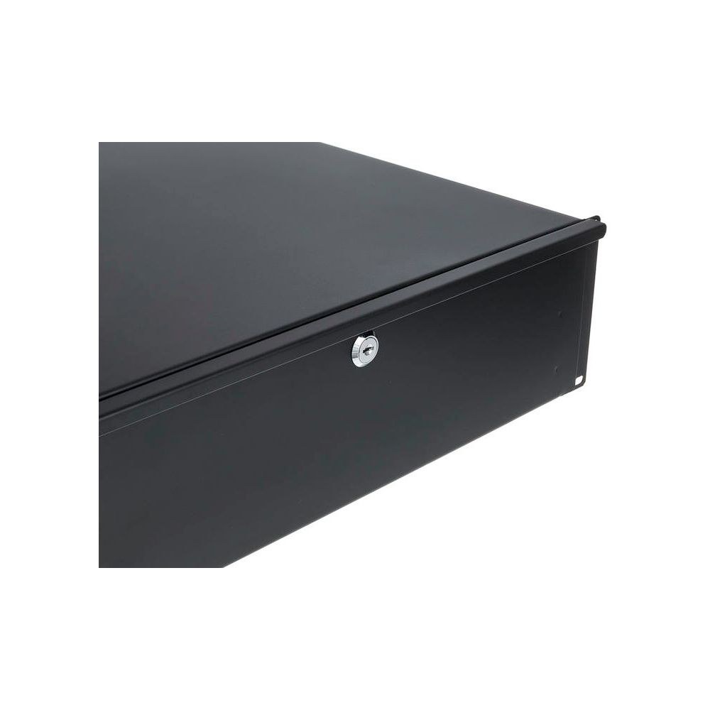 מגירת ראק 19 אינץ׳ 3U עם מנעול Flyht Pro – עומק 40 ס״מ, פתיחה מלאה, מתכת, שחור (יבוא בלעדי) 6 מגירת הראק 3U בעומק 40 – מגירת ראק 19 אינץ׳, תמונה 6