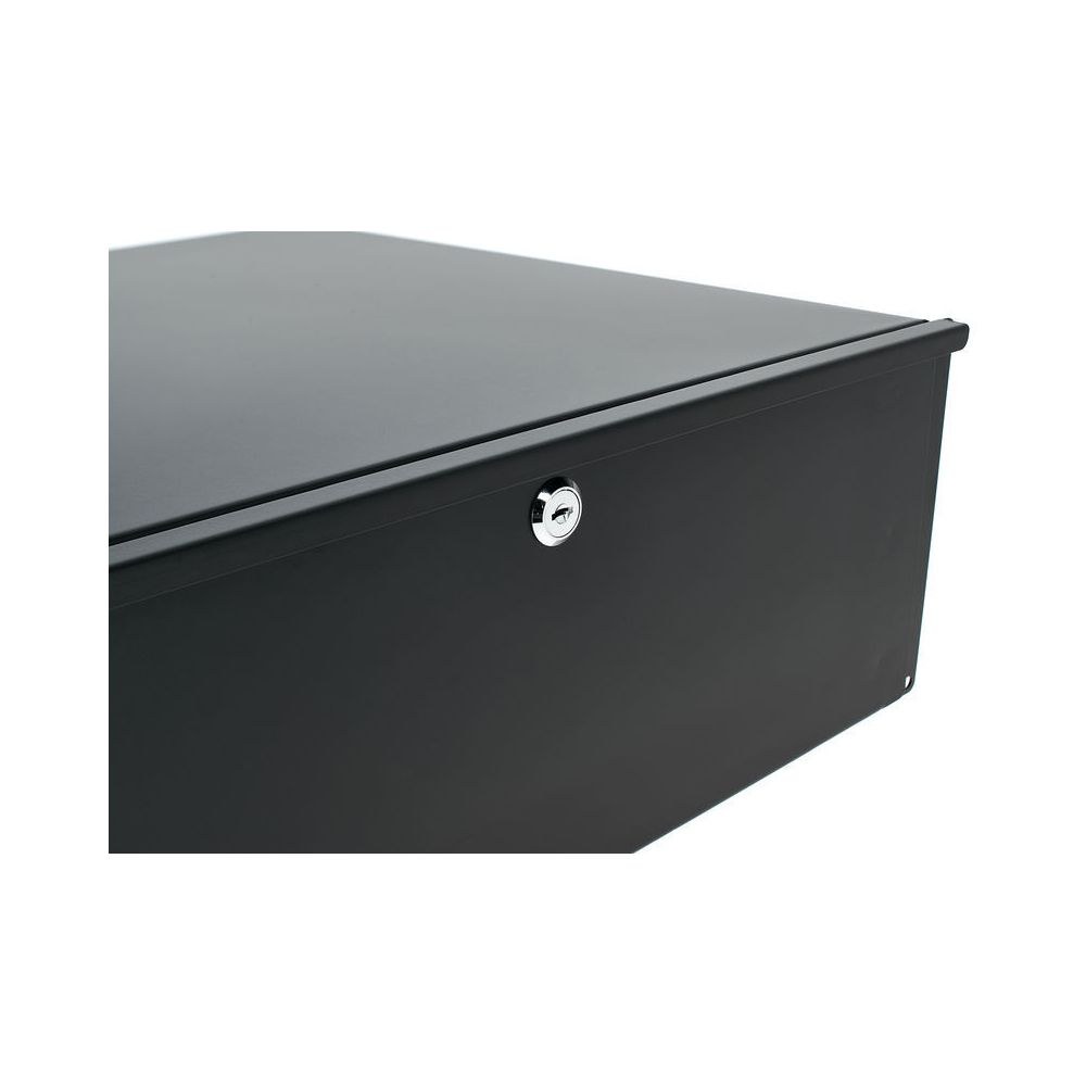 מגירת ראק 19 אינץ׳ 4U עם מנעול Flyht Pro – עומק 45 ס״מ, פתיחה מלאה, מתכת, שחור (יבוא בלעדי) 6 מגירת הראק 4U עם המנעול – מגירת ראק 19 אינץ׳, תמונה 6