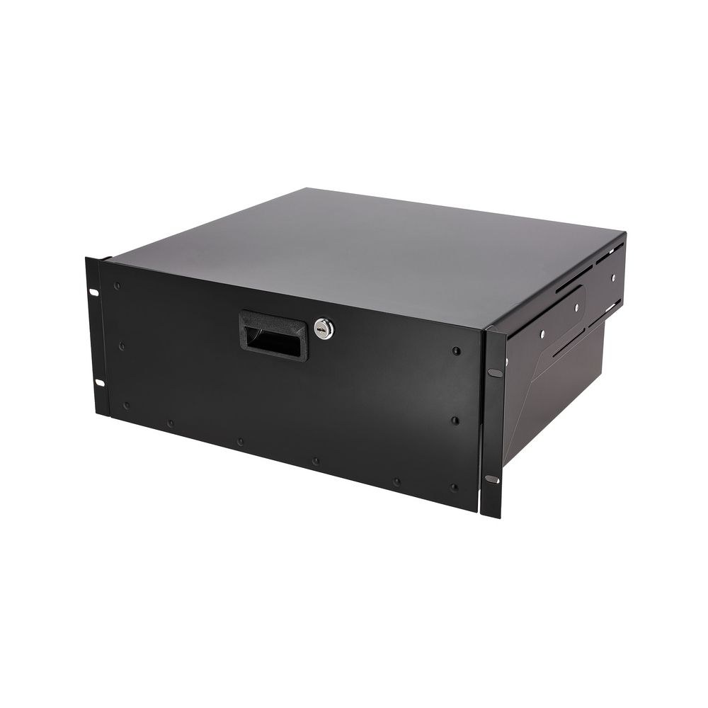 מגירת ראק 19 אינץ׳ 4U מאלומיניום עם מנעול Flyht Pro – קלה, עומק 38.8 ס״מ (יבוא בלעדי) 1 מגירת ראק 19 אינץ׳ 4U מאלומיניום עם מנעול Flyht Pro – קלה, עומק 38.8 ס״מ